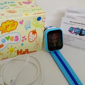 Детские умные часы с GPS трекером Q100